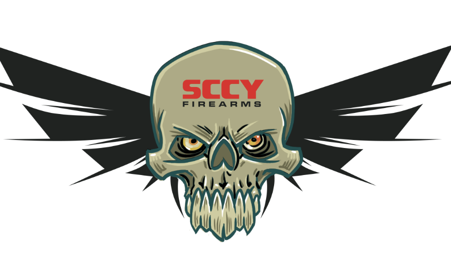 SCCY Wing Logo Sticker - 2